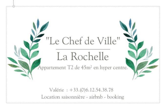 Superbe Duplex De 70M2 Avec 2 Chambres En Hyper Centre Au Calme Sur Cour Classe 3 Etoiles Avec Parking En Option La Rochelle  Eksteriør billede